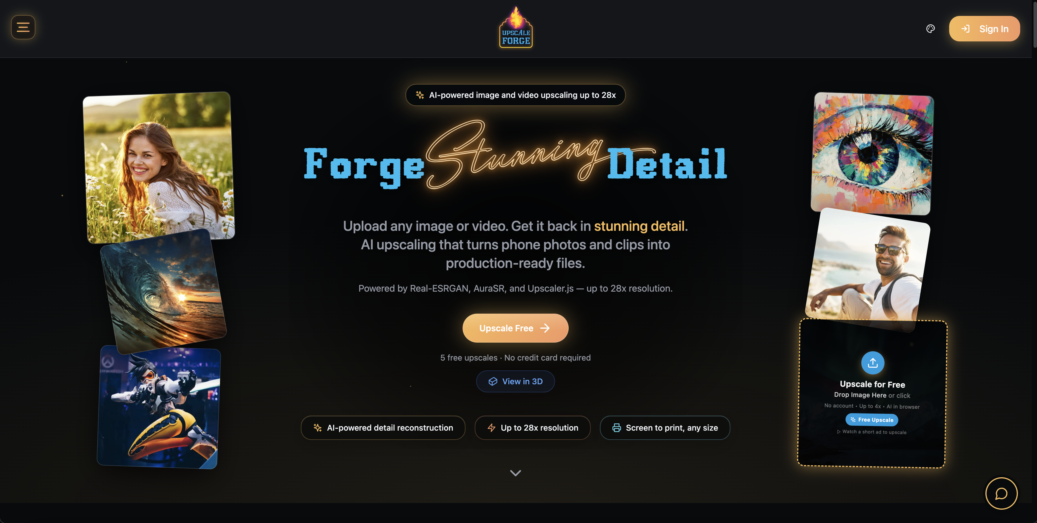 Upscale Forge